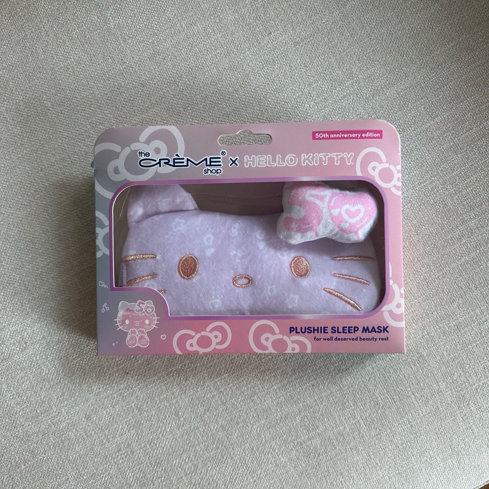 Hello Kitty 50 Plushie Sleep Mask